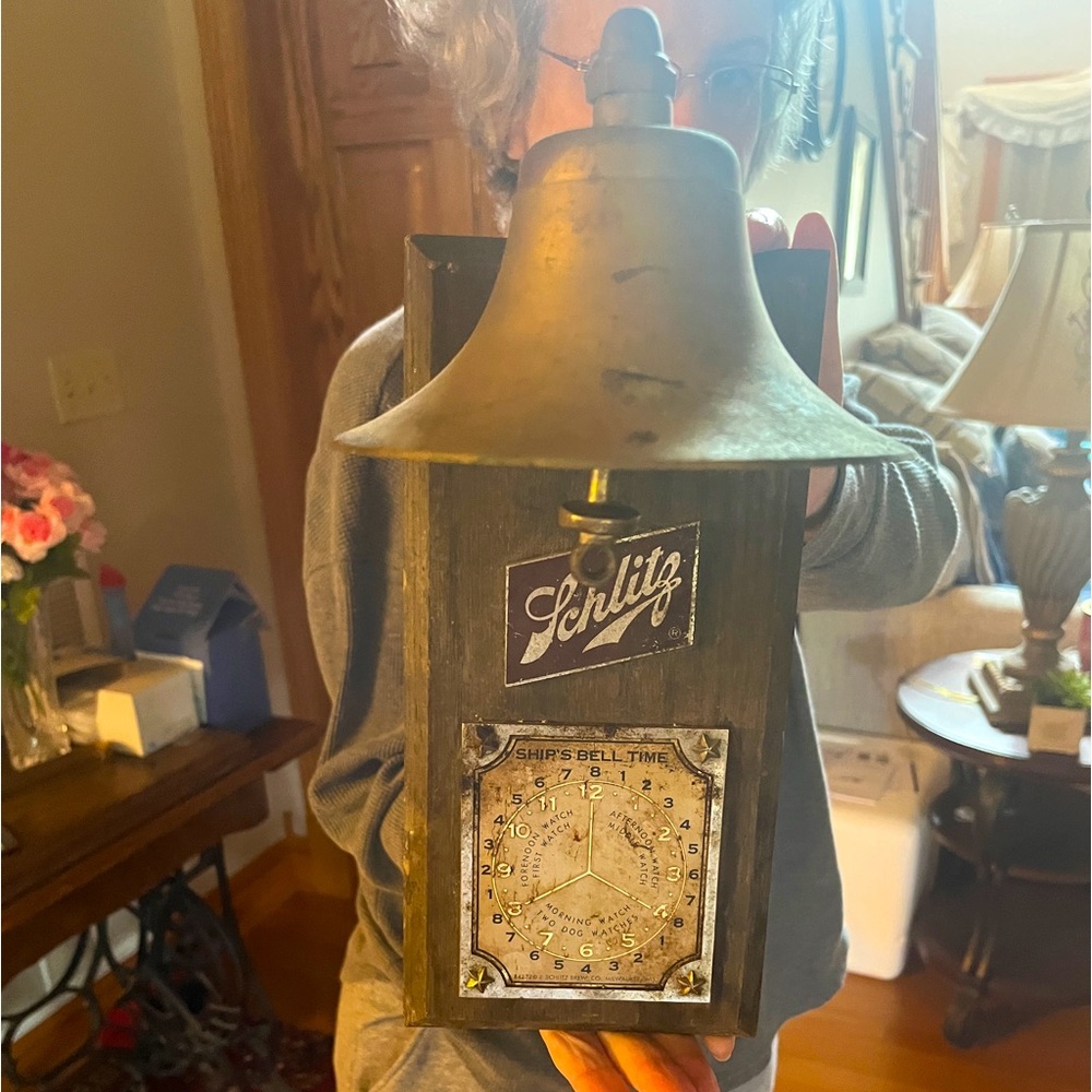 Vintage schlitz beer bell